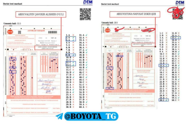 Ijtimoiy tarmoqlardagi suratlar bo’yicha DTM bayonoti