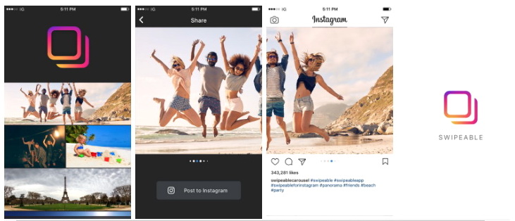 Instagramda panoramalarni qanday nashr qilish mumkin?