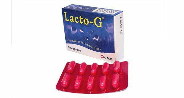 Lakto -G  kapsulasi — ichak mikroflorasini normallashtiruvchi vosita.