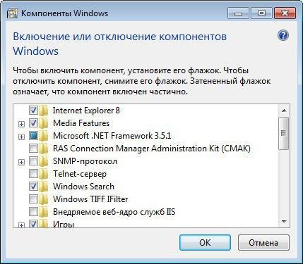 Windows tizimida Internet Explorer brauzerini o’chiramiz
