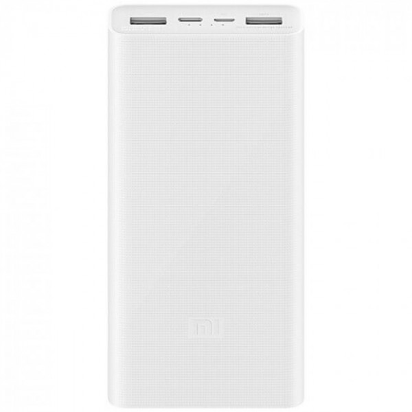 Xiaomi Mi Power Bank 3 20000 mAh USB-C, White (PLM18ZM) narxi, haqida